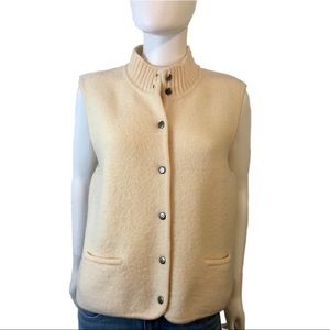 Pendleton | Cream Wool Sweater Vest